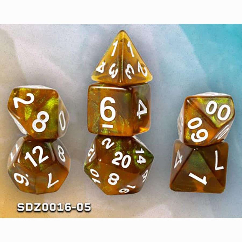 Treasure Series Dice: Peridot (7)