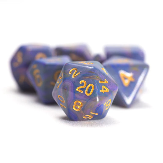 Sirius Dice Set: Unicorn - Purple (7-Set)