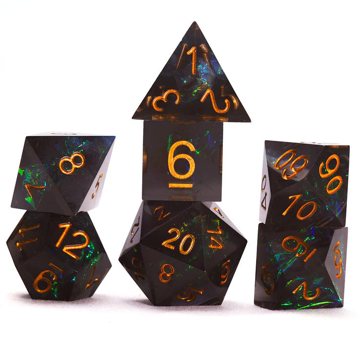 Sirius Sharp Dice Set: Night Fairy (7-Set)