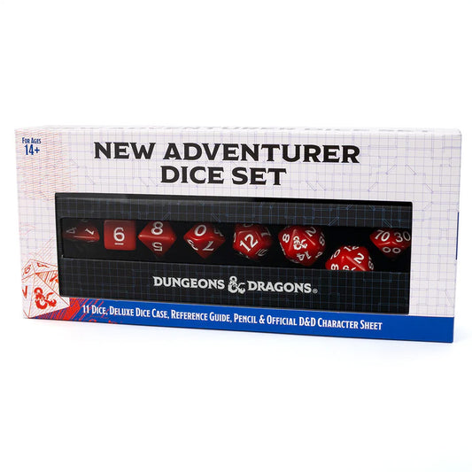 Sirius D&D New Adventurer Dice Set: Red (11-Set)