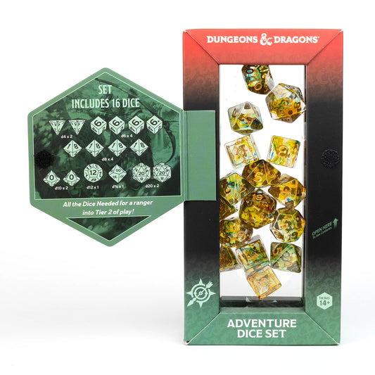 Sirius D&D Adventure Dice Set: Ranger - Multi-Colored [2024 Version]