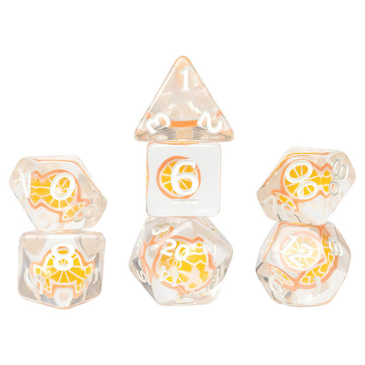 Sirius Fruit Slice Dice Set: Orange (7)