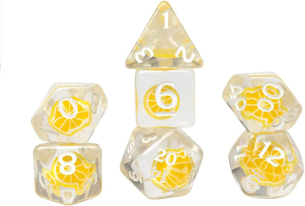 Sirius Fruit Slice Dice Set: Lemon (7)