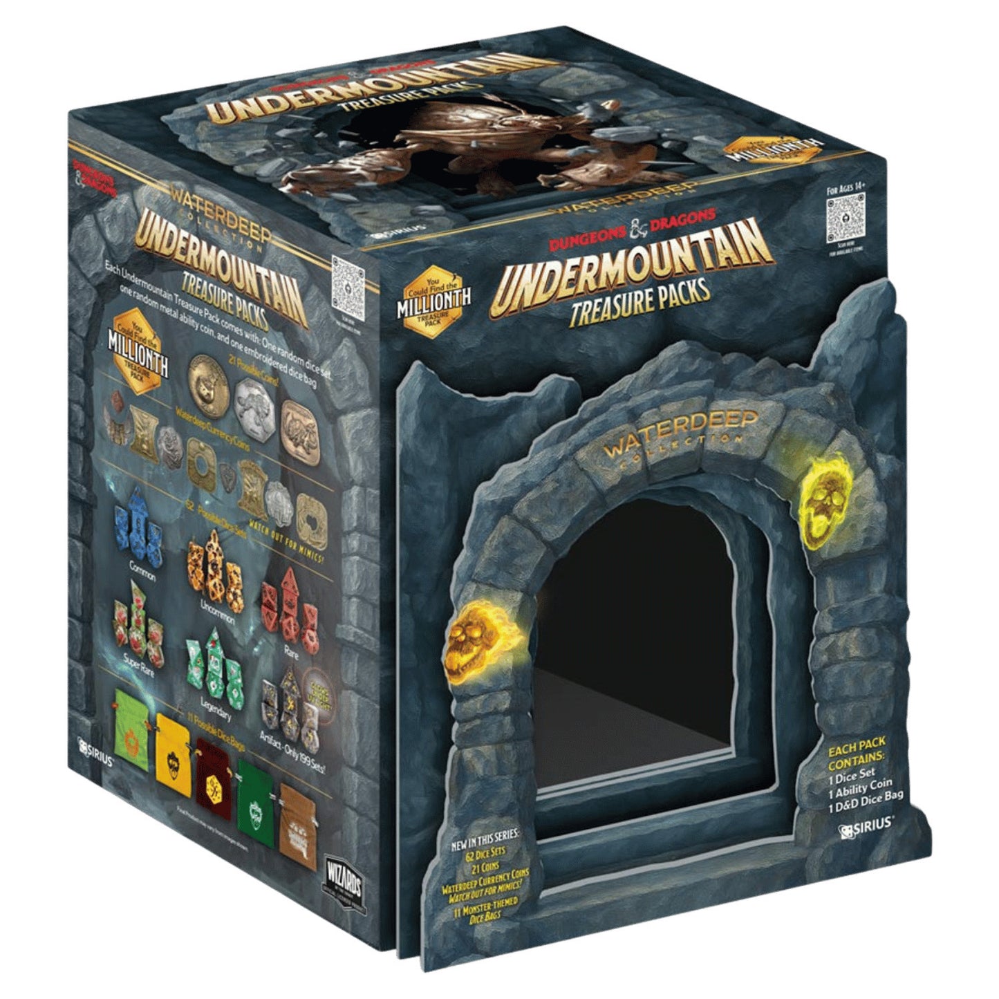 Sirius Dungeons & Dragons Dice: Undermountain Treasure Packs (Blind Box)