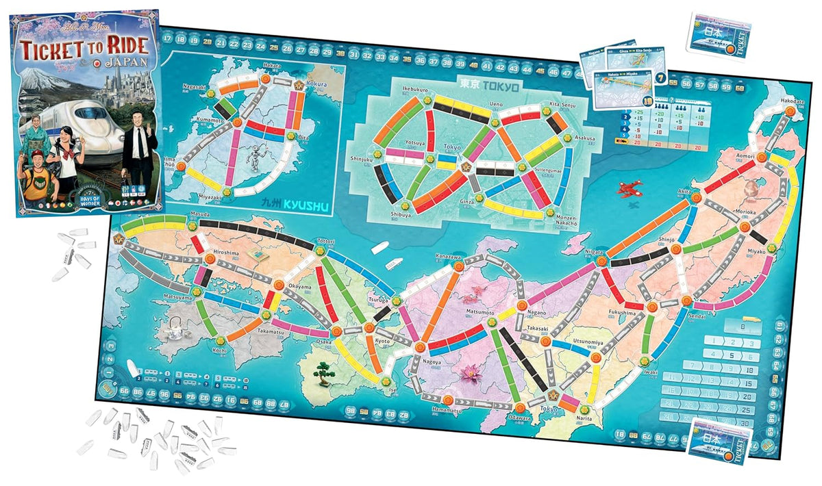Ticket To Ride: Map Collection V7 - Japan & Italy