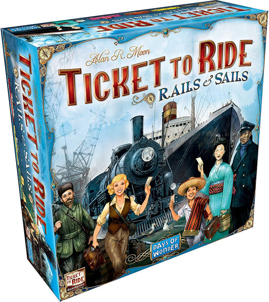 Ticket to Ride: Rails and Sails Expansion