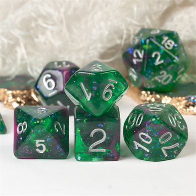 Foam Brain Games Dice Set: Glow Stick (7)
