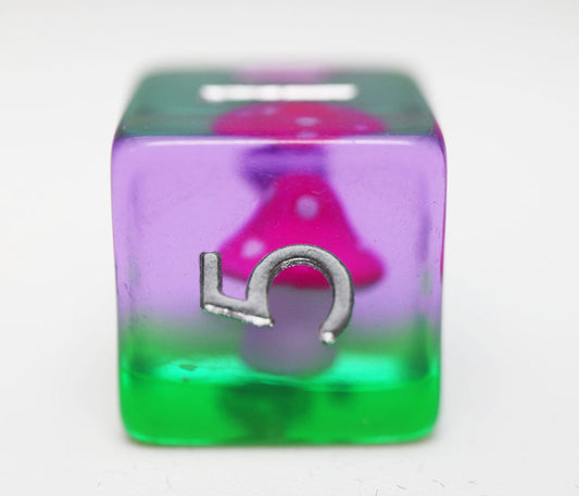 Foam Brain Games Dice Set: Fae Mushrooms (7)
