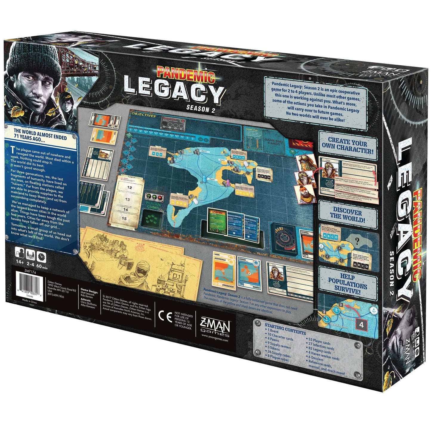 Pandemic Legacy: Season 2 (Black Edition)
