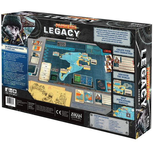 Pandemic Legacy: Season 2 (Black Edition)