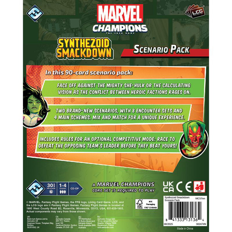 Marvel Champions LCG: Synthezoid Smackdown Scenario Pack