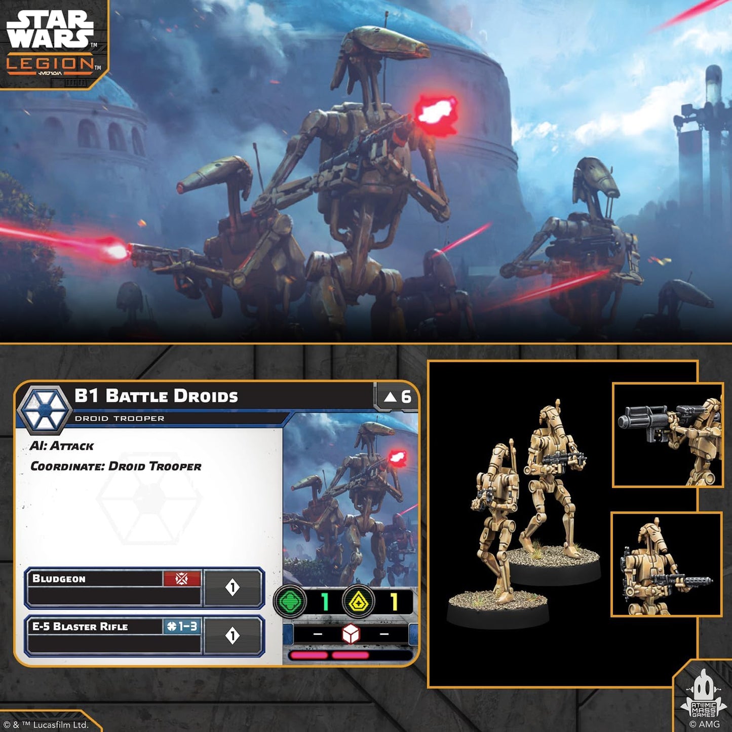Star Wars: Legion - B1 Battle Droids