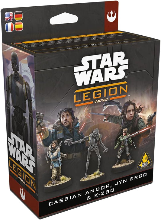 Star Wars: Legion - Cassian Andor, Jyn Erso, & K-2SO