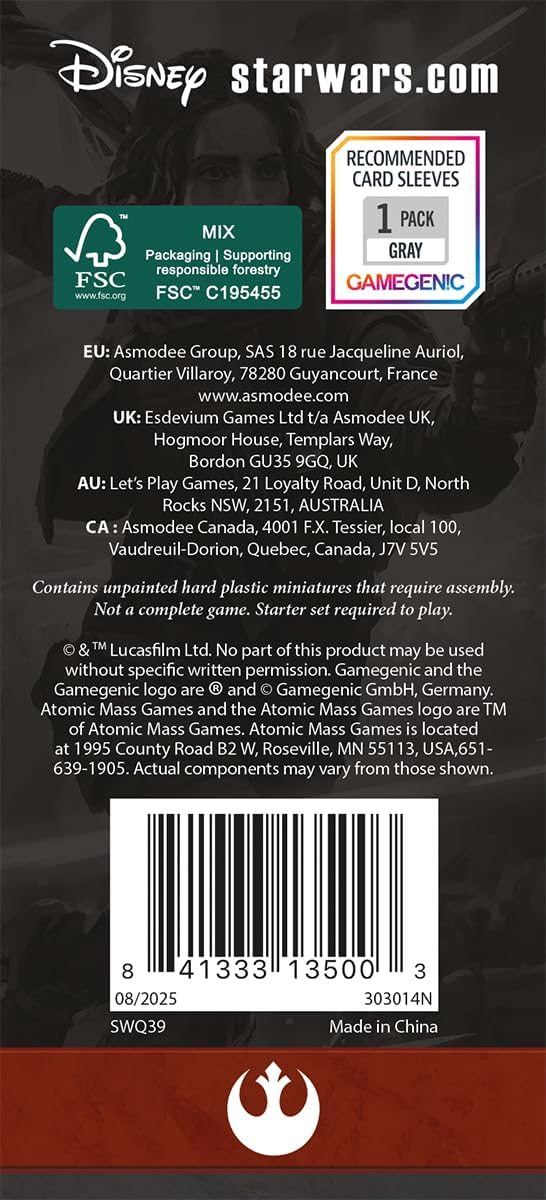 Star Wars: Legion - Cassian Andor, Jyn Erso, & K-2SO