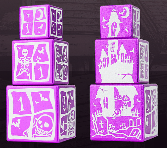Sirius d6 Set: Halloween Haunted House Stackable Set (3)