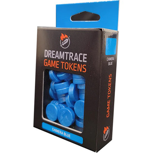 Dreamtrace Game Tokens: Chimera Blue (40)