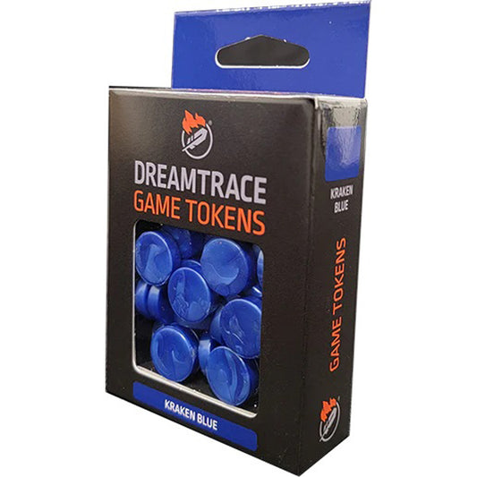 Dreamtrace Game Tokens: Kraken Blue (40)