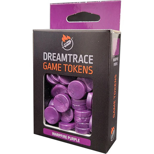 Dreamtrace Game Tokens: Warpfire Purple (40)