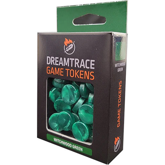 Dreamtrace Game Tokens: Witchwood Green (40)