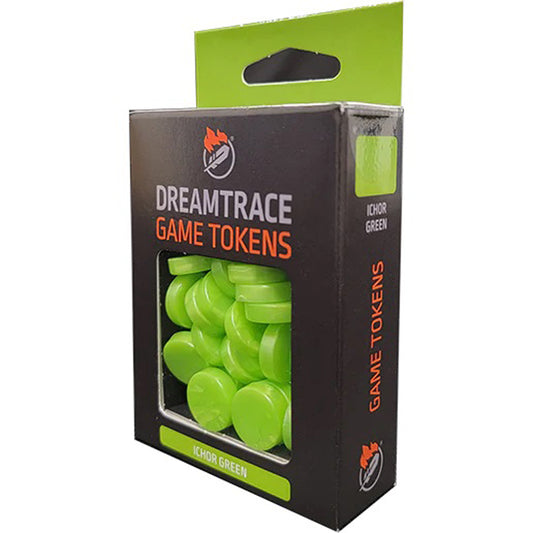 Dreamtrace Game Tokens: Ichor Green (40)