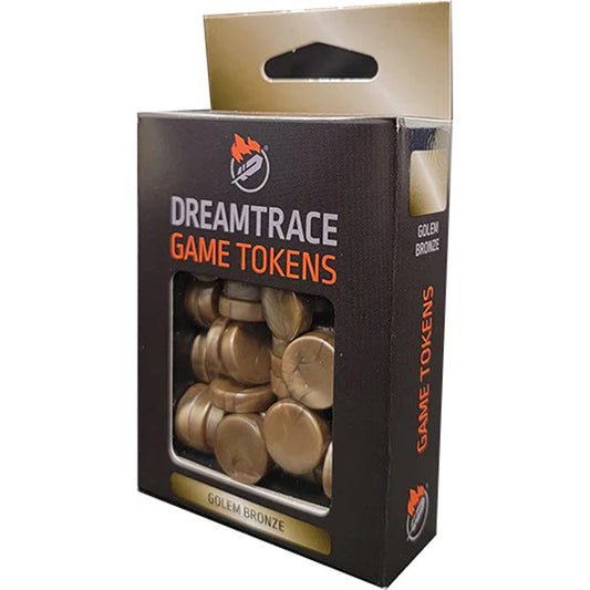Dreamtrace Game Tokens: Golem Bronze (40)