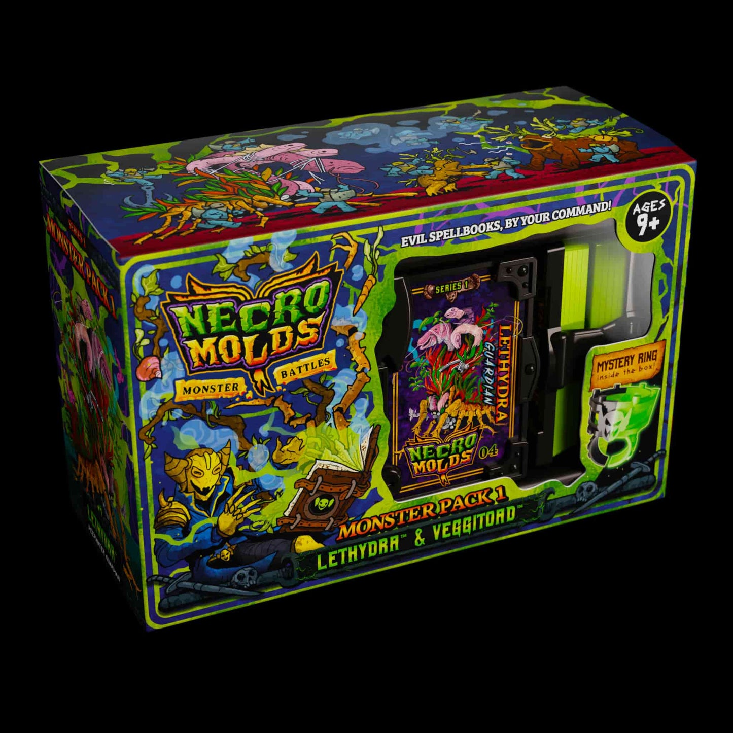 Necromolds: Monster Pack 1 - Lethydra and Veggitoad