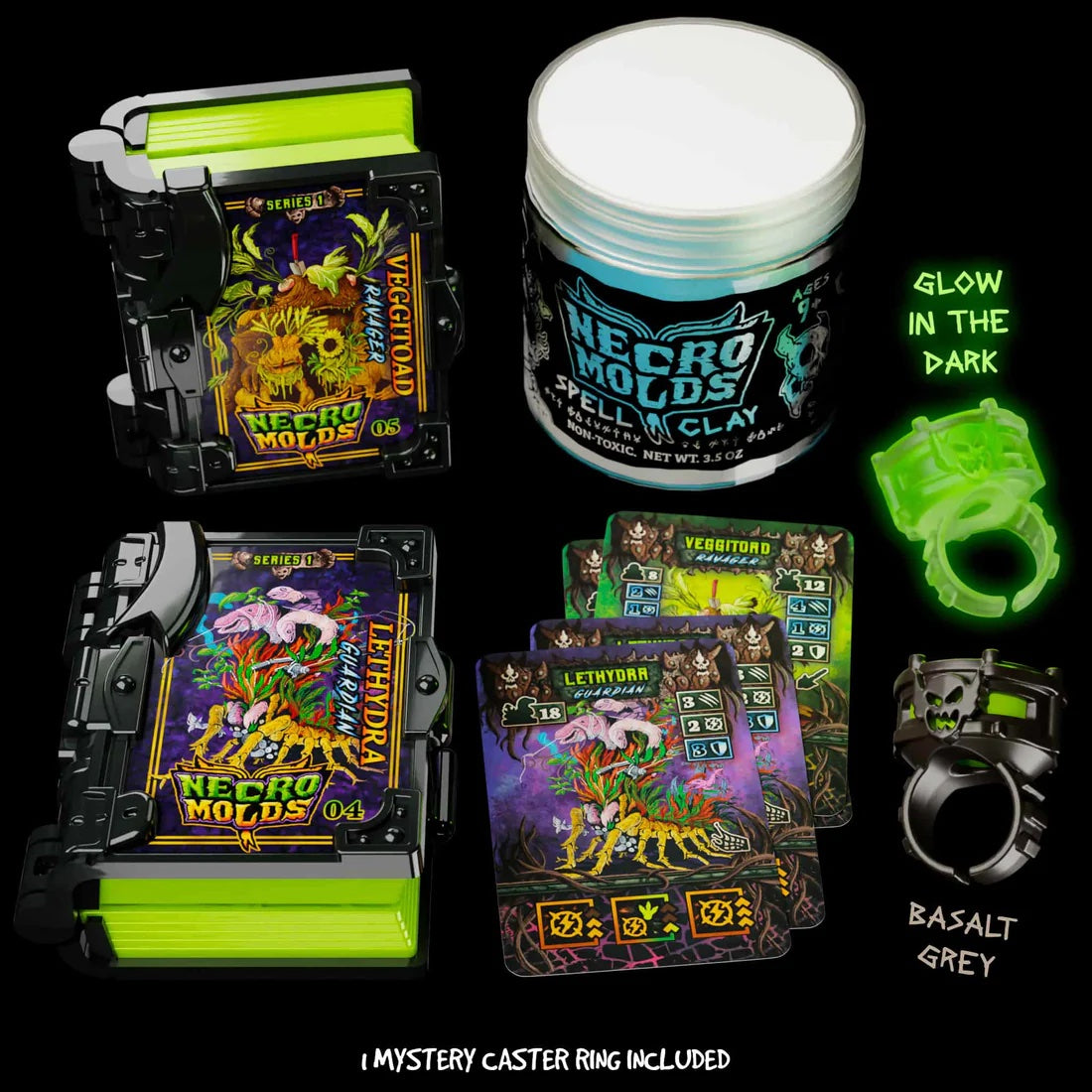Necromolds: Monster Pack 1 - Lethydra and Veggitoad