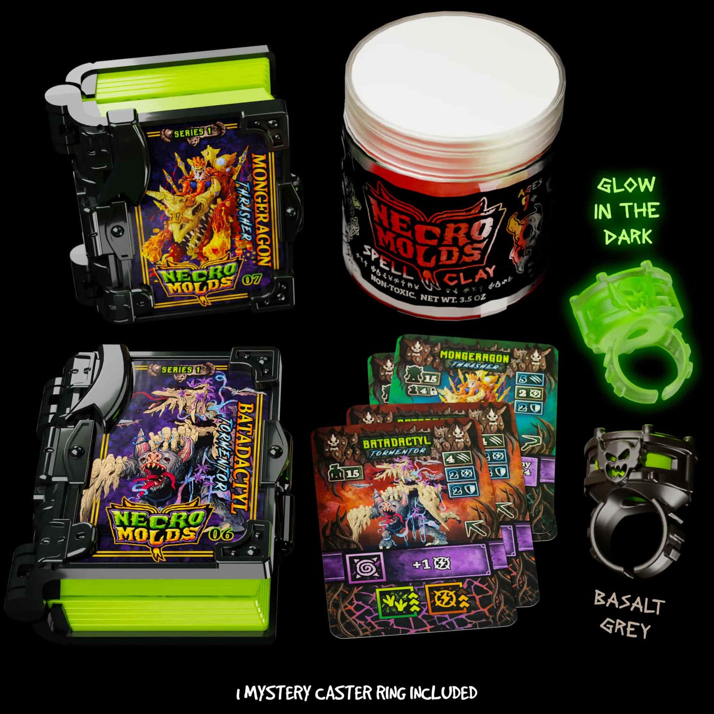 Necromolds: Monster Pack 2 - Batadactyl and Mongeragon