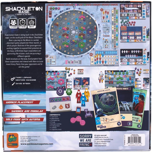 Shackleton Base: A Journey to the Moon