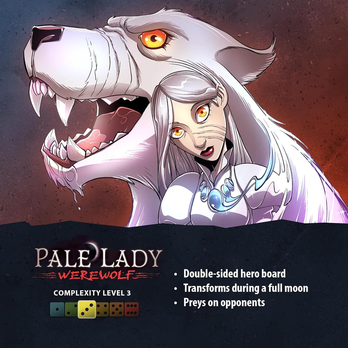 Dice Throne: Hero Pack - Pale Lady