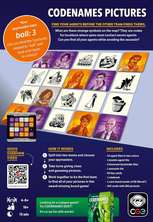 Codenames: Pictures (Second Edition)