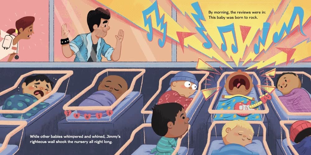 Rock Stars Don’t Nap: A Hilarious Rock and Roll Picture Book About Bedtime for Kids (Hardcover)