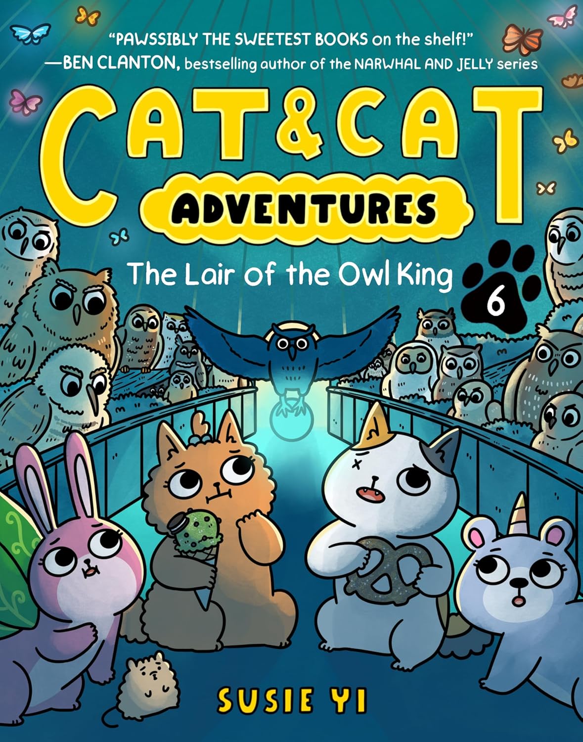 Cat & Cat Adventures: The Lair of the Owl King: A Graphic Novel - Book 6