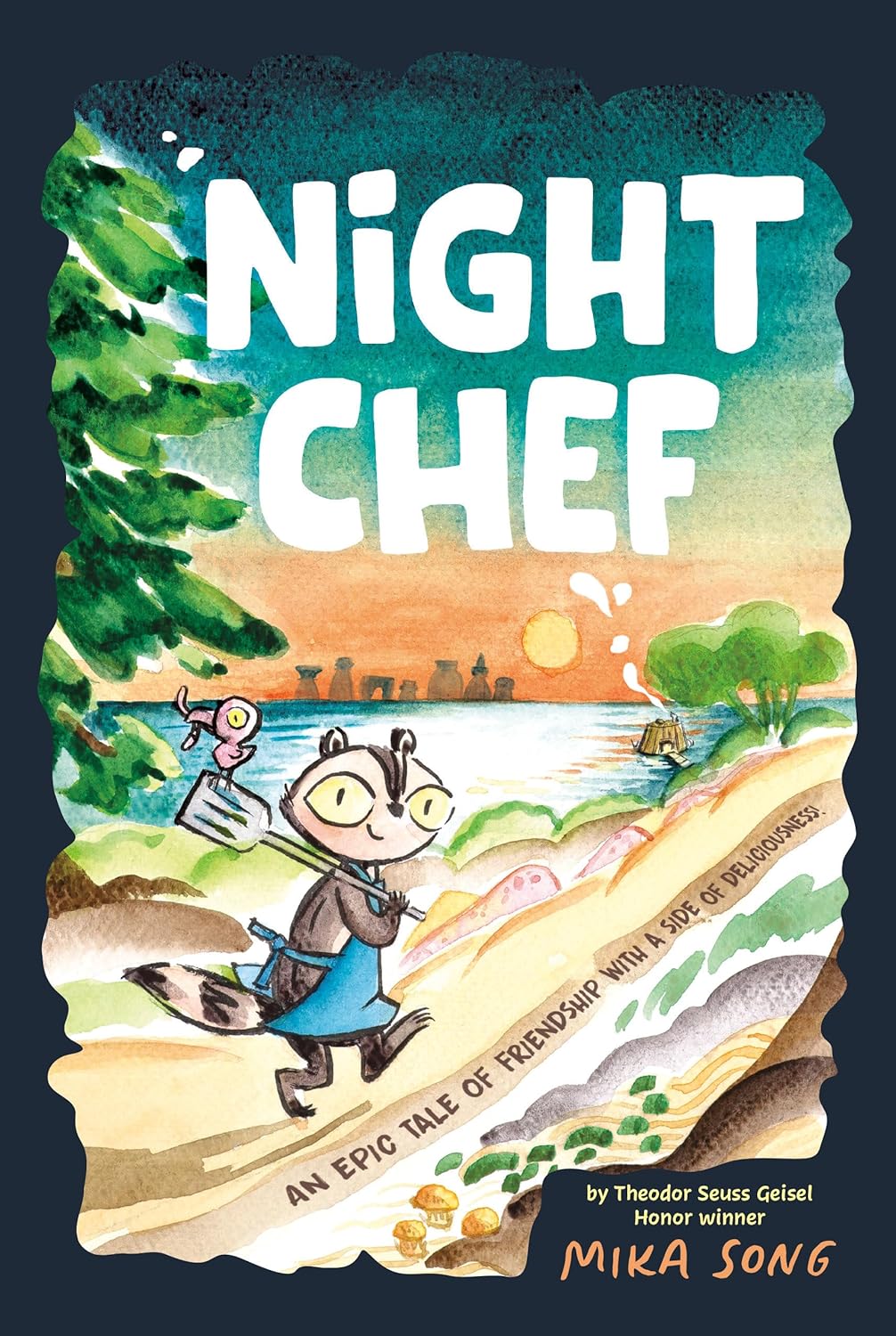Night Chef: An Epic Tale of Friendship with a Side of Deliciousness! (Hardcover)