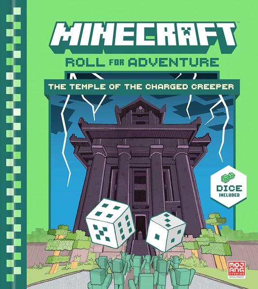 Minecraft: Roll for Adventure: The Temple of the Charged Creeper (Hardcover)