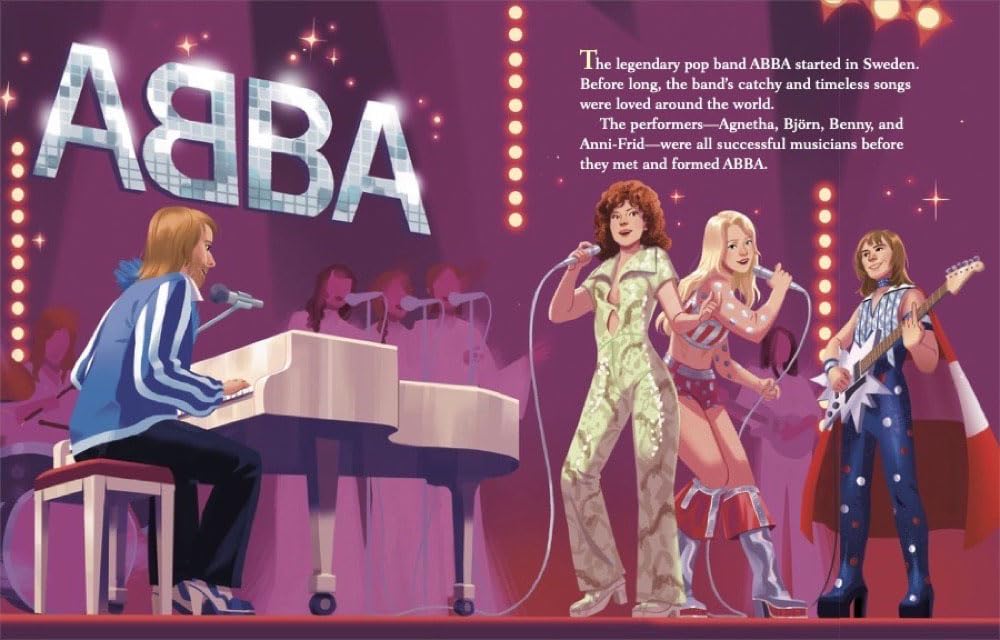 ABBA: A Little Golden Book Biography