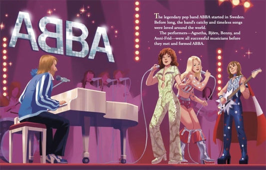 ABBA: A Little Golden Book Biography