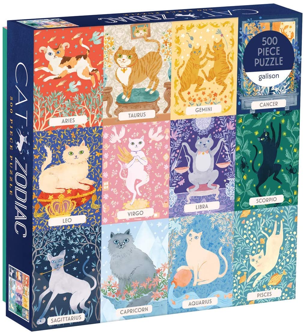 Puzzle: Cat Zodiac 500 Pieces