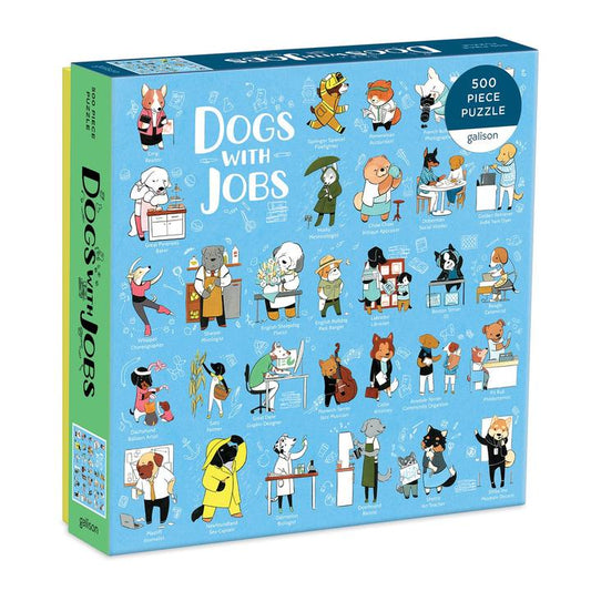 Puzzle: Dogs with Jobs 500 Pieces