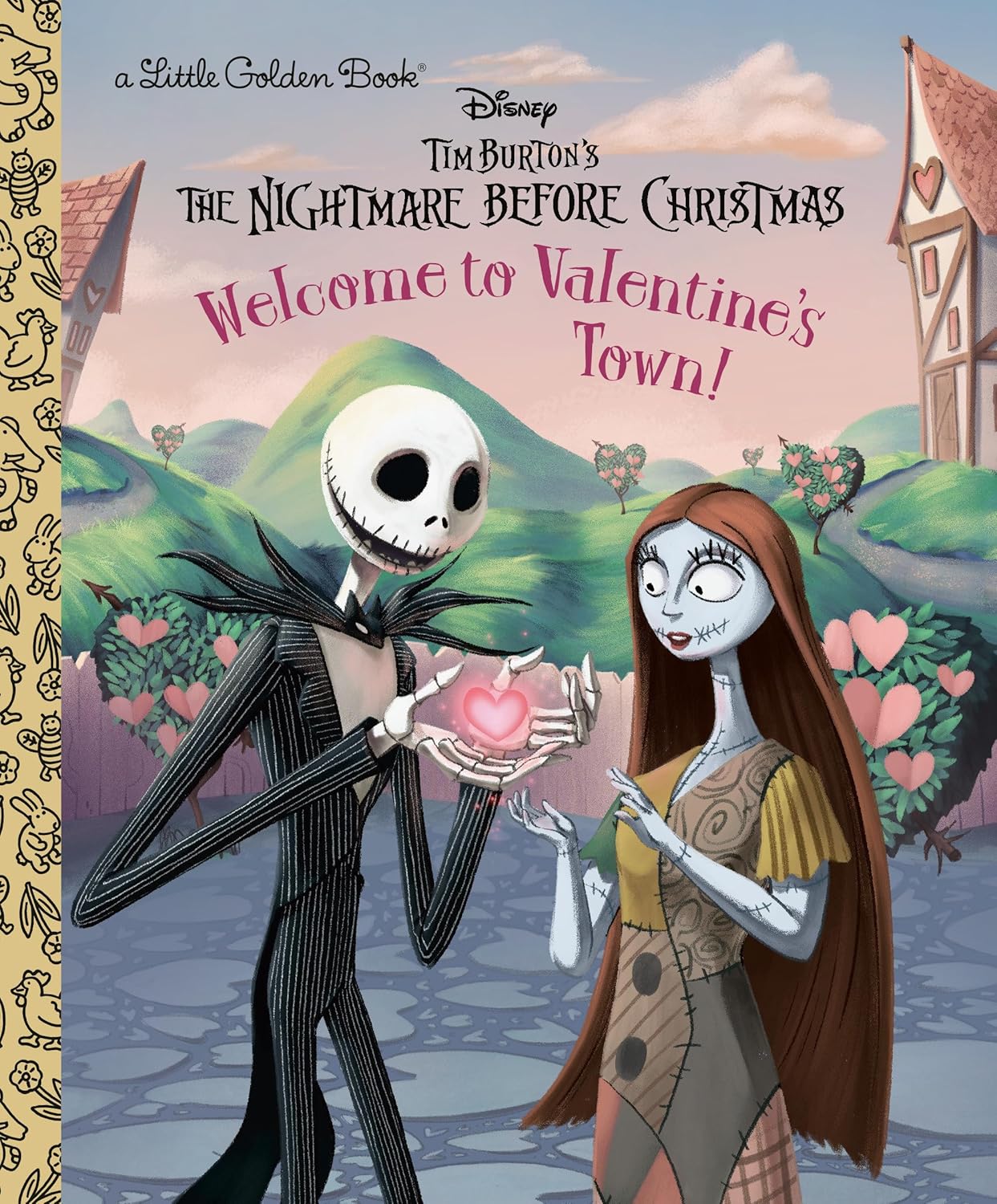 Welcome to Valentine's Town! (Disney Tim Burton's The Nightmare Before Christmas) (Little Golden Book)