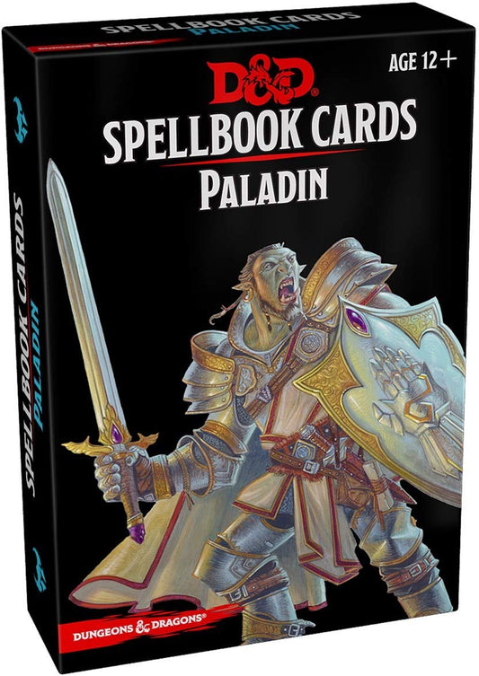 D&D 5E RPG: Spellbook Cards: Paladin