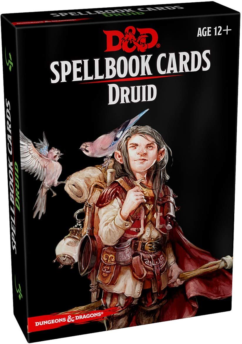 D&D 5E RPG: Spellbook Cards - Druid