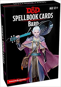 D&D 5E RPG: Spellbook Cards - Bard