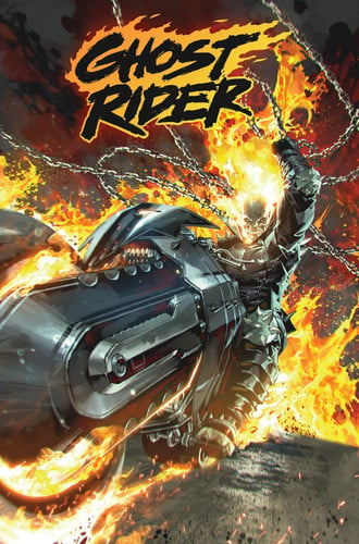 Ghost Rider by Benjamin Percy Omnibus Kael Ngu Cover (Hardcover)
