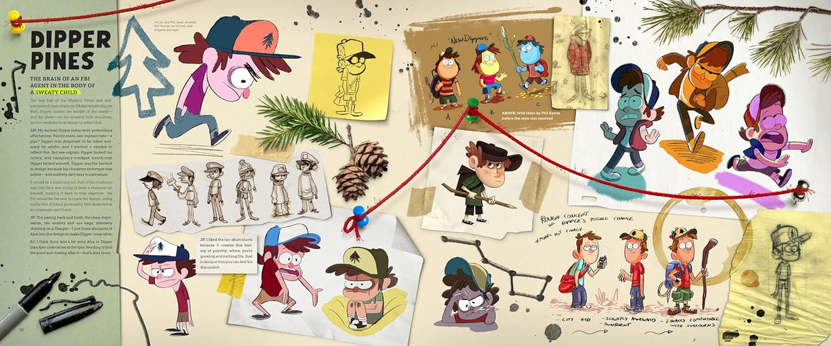 The Art of Gravity Falls (Hardcover)