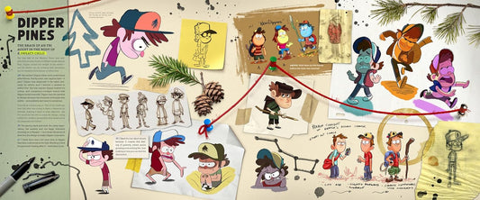 The Art of Gravity Falls (Hardcover)