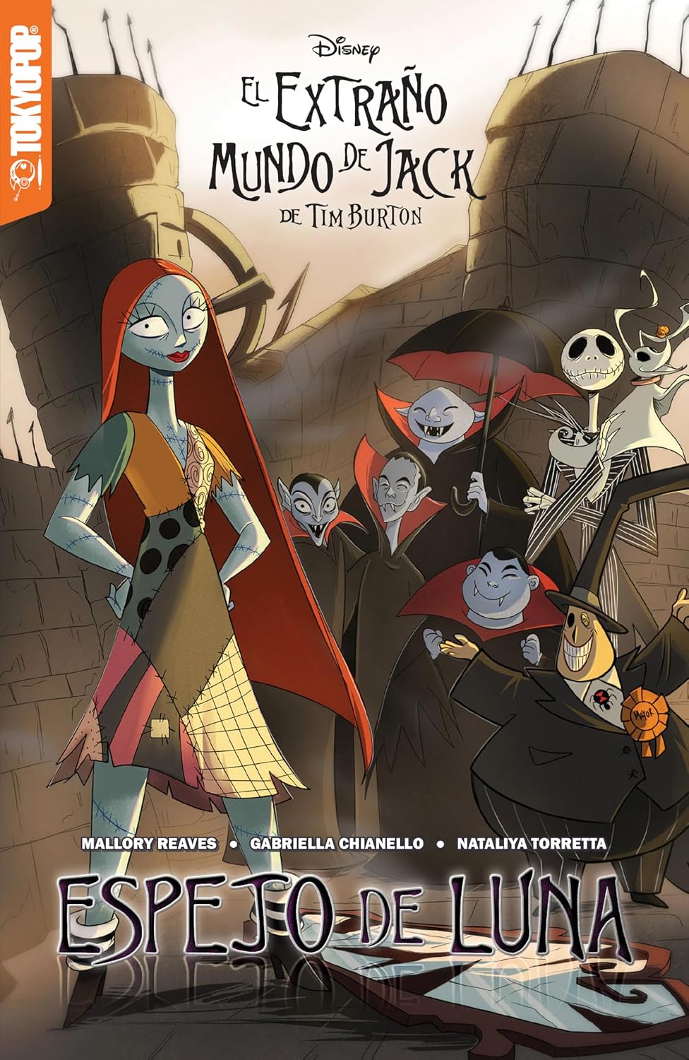 Disney Manga: El Extraño Mundo de Jack de Tim Burton: Espejo de Luna (Español)