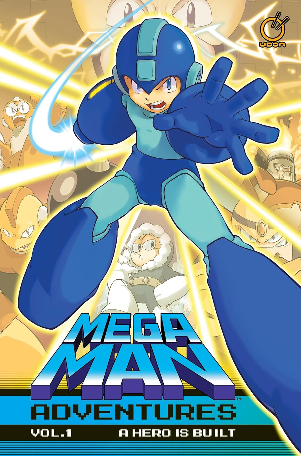 Mega Man Adventures Volume 1: A Hero is Built (Hardcover)