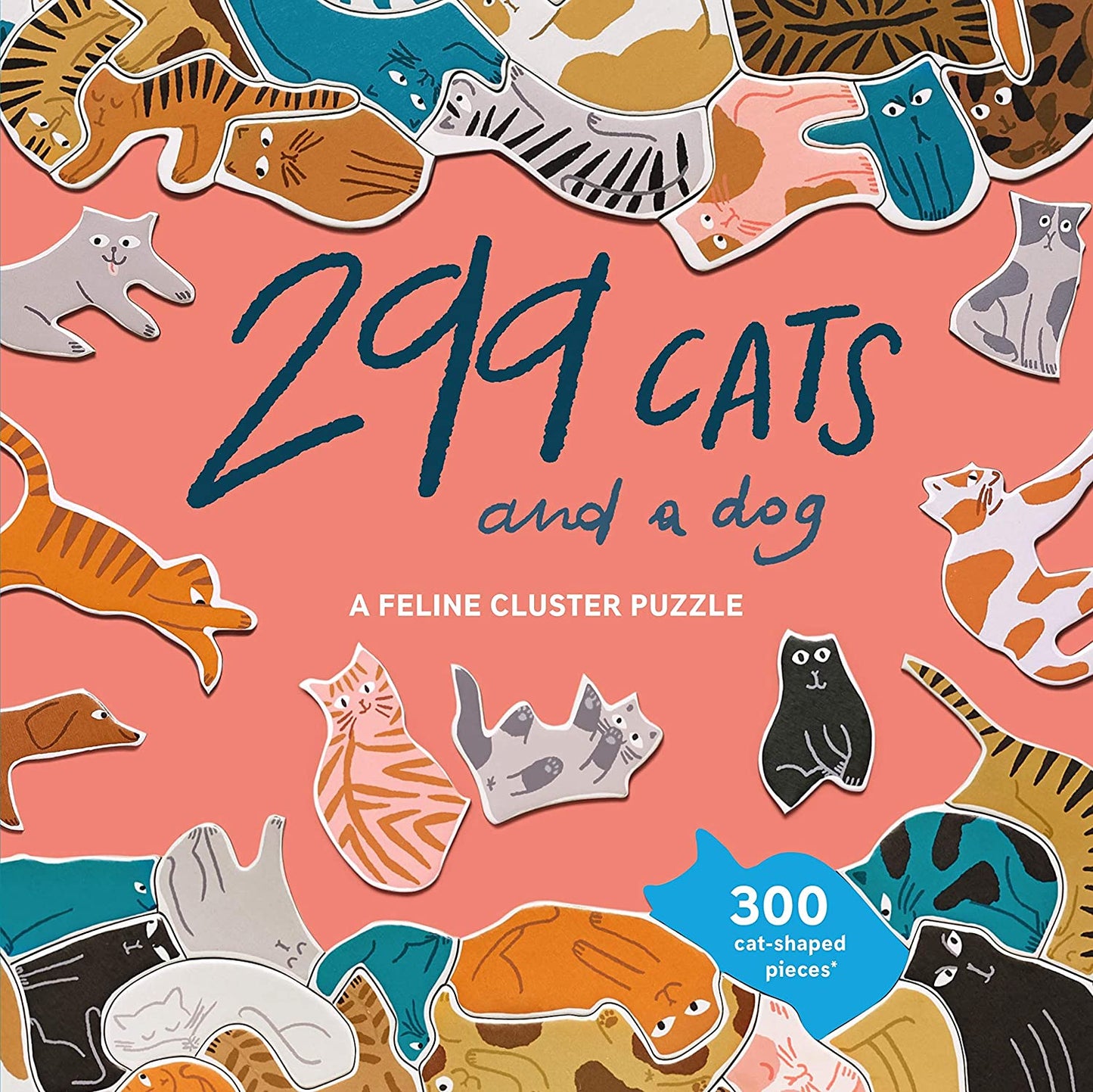 Puzzle: 299 Cats and a Dog 300 Pieces