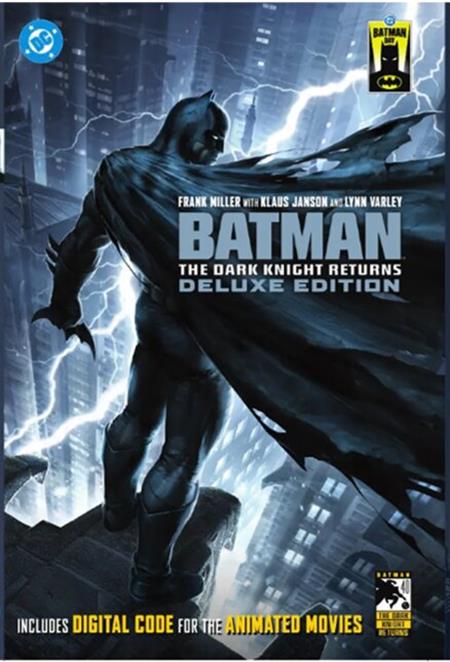 Batman: The Dark Knight Returns Deluxe Edition (Batman Day 2026 Variant Dust Jacket Hardcover)